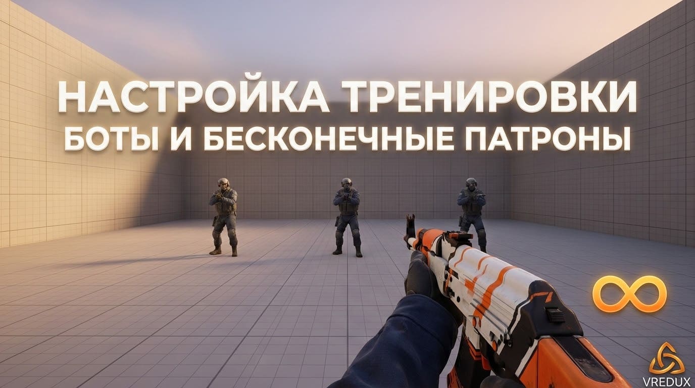 cs2 headshot режим тренировки